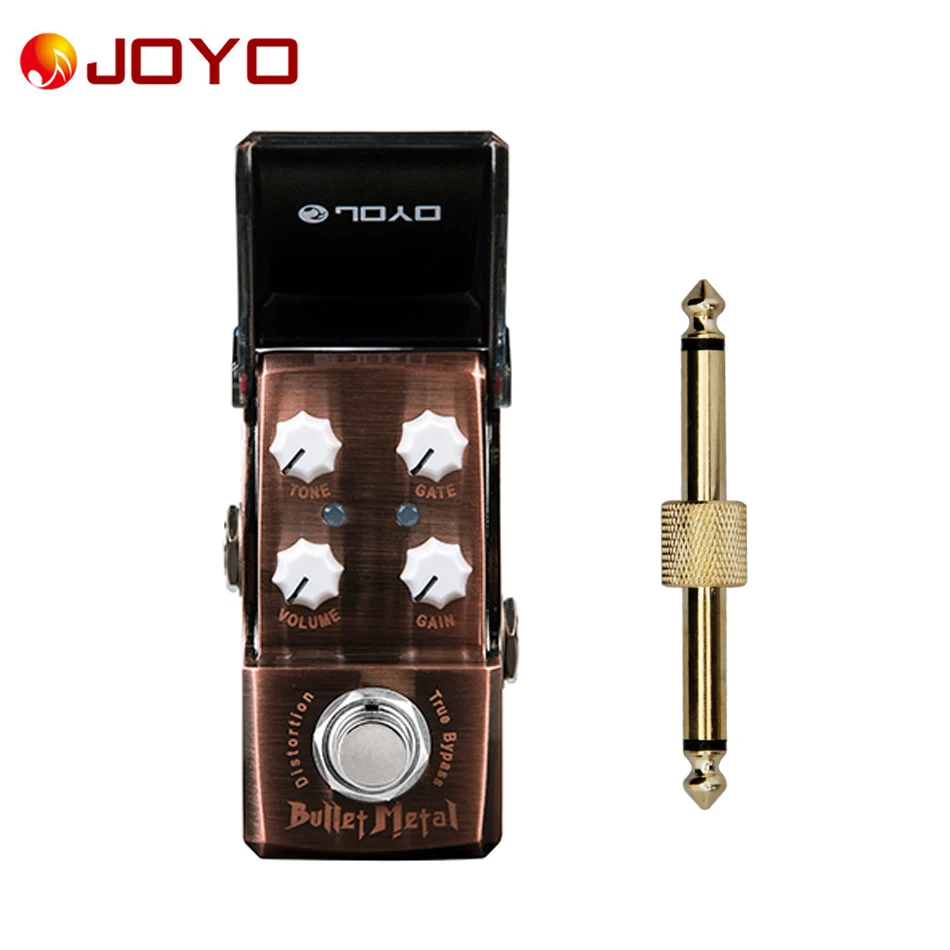 

NEW Guitar effect pedal JOYO DISTORTION Bullet Metal Ironman series mini pedal VCA technology JF-321
