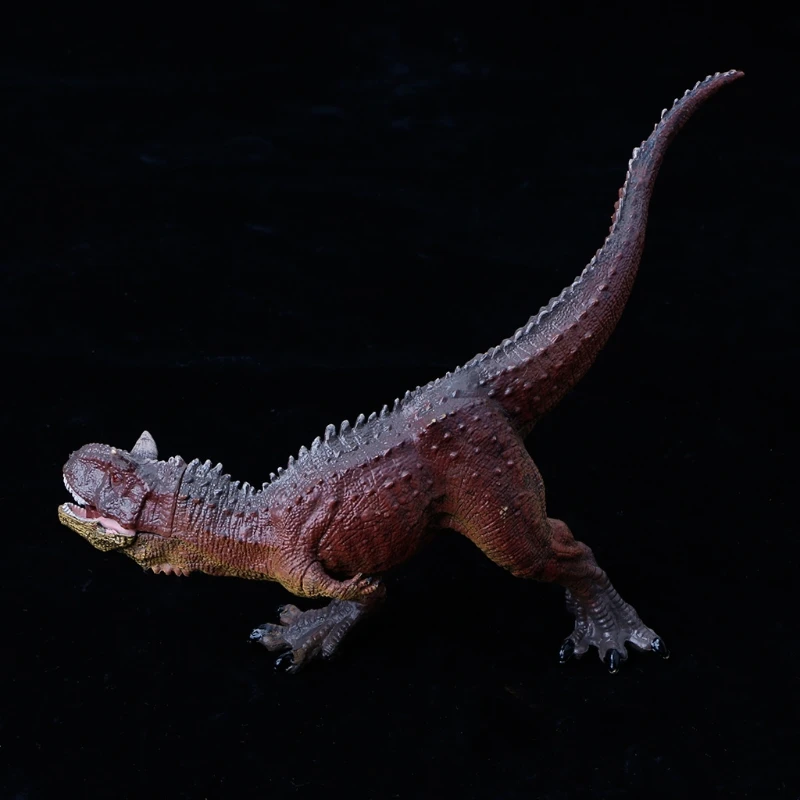 

1PC Carnotaurus Dinosaur Action Figure Toys Hand Puppet Kids Educational Model