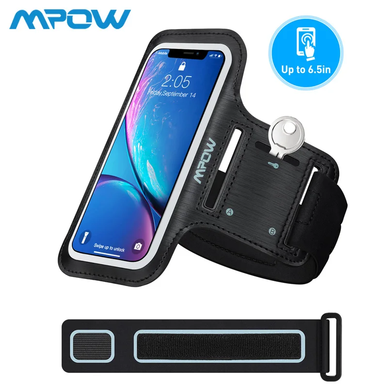 Mpow يصل إلى 6.5 بوصة الرياضة رياضة حقيبة بحزام للذراع belf PVC Sweatproof اللمس شاشة الذراع الفرقة معصمه عاكس قطاع مع مفتاح حامل Mpow يصل إلى 6.5 بوصة الرياضة رياضة حقيبة بحزام للذراع belf PVC Sweatproof اللمس شاشة الذراع الفرقة معصمه عاكس قطاع مع مفتاح حامل