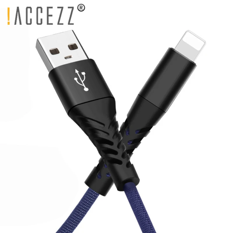 

!ACCEZZ Usb Fast Charging Sync Data Cable For IPhone XS MAX XR X 7 6 8 6S Plus Charge Cables IOS11 12 Lighting Phone Charge Cord
