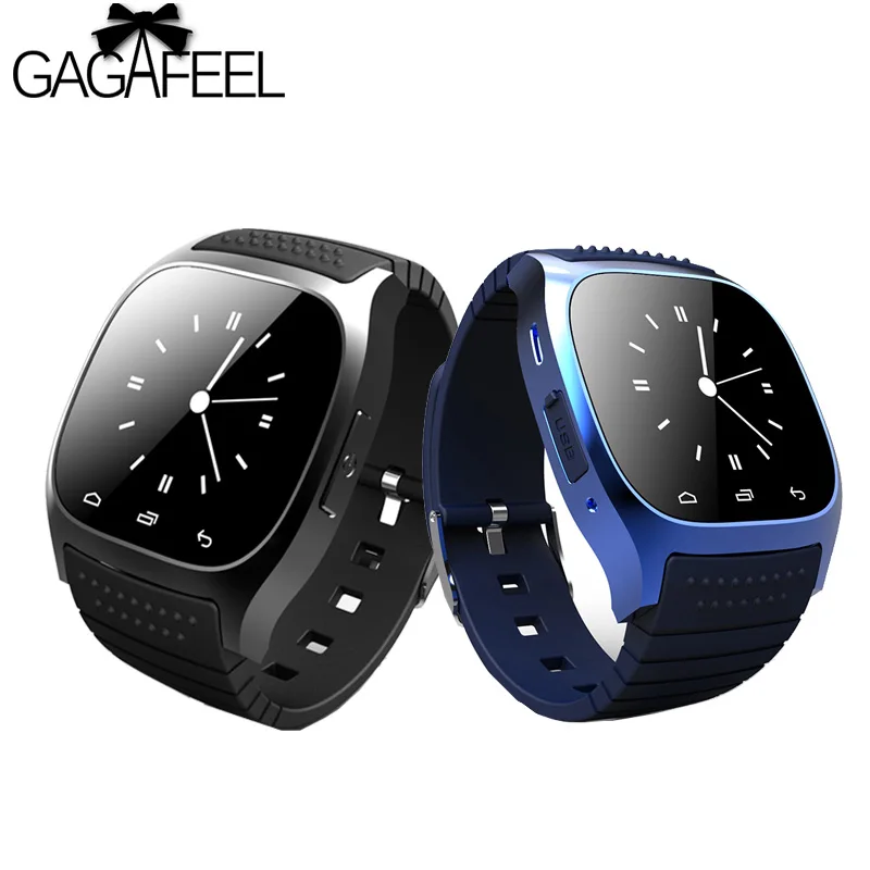 

GAGAFEEL Life Waterproof Smart Watches with Dial SMS Remind Pedometer for Android Samsung Sport Watchfor Lovers