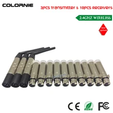 DHL DMX512 2,4 ГГц беспроводное освещение контроллер приемник передатчик