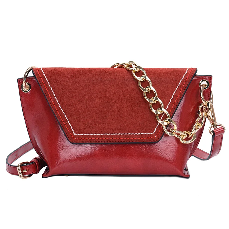 

Simple fashion color matching youth wild elegant chain accessories temperament ladies shoulder diagonal package