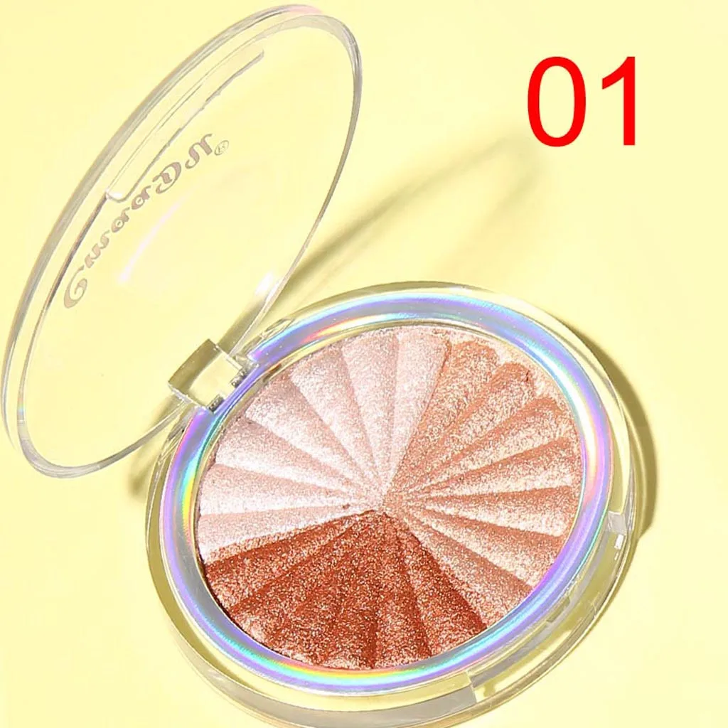 3 в 1/5 в 1 Хайлайтер для лица Pallete долговечный осветитель Hilighter Maquillage Make Up хайлайтер бронзатор для лица светящийся# MB