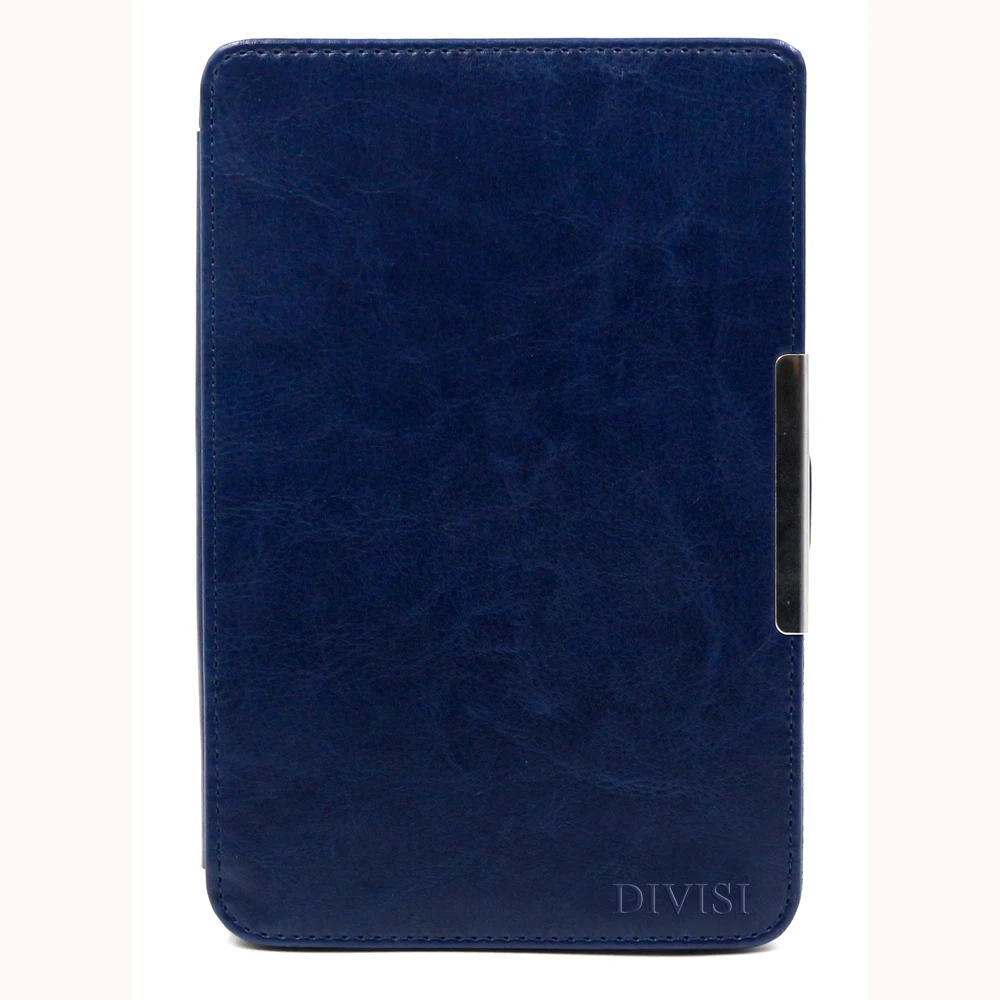 Защитный умный кожаный чехол для Pocketbook basic touch lux 614 615 624 625 626 чтения + подарок один