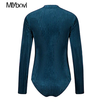 

Red Elegant Modern Lady Bodysuit Flannel Women Knitted Mid Waist Solid Skinny Bodysuit 2018 Autumn Casual Women Bodysuits