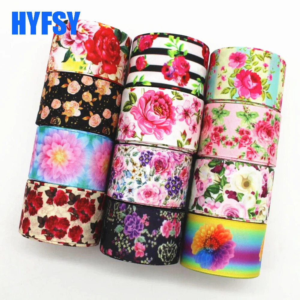 Новый flower1 1/2 38 мм лента DIY ручной бант подарочная упаковка 10 ярдов. Grosgrain ленты