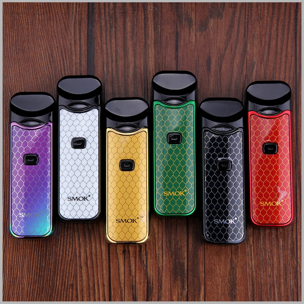 Smok Nord Pod vape комплект с аккумулятором 1100 мАч 3 мл картридж сетка спиральная электронная сигарета Vape pod Kit vs SMOK novo