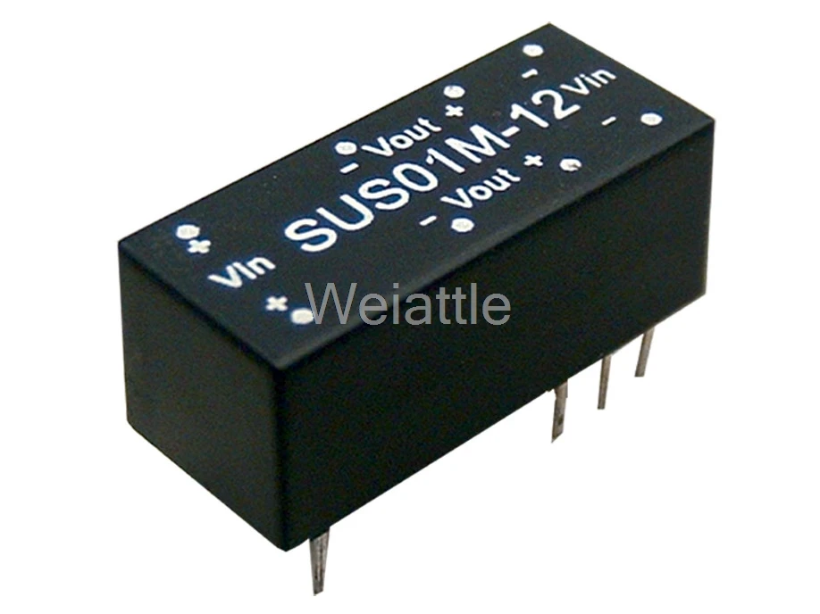 

MEAN WELL original SUS01N-05 5V 200mA meanwell SUS01 5V 1W DC-DC Unregulated Single Output Converter