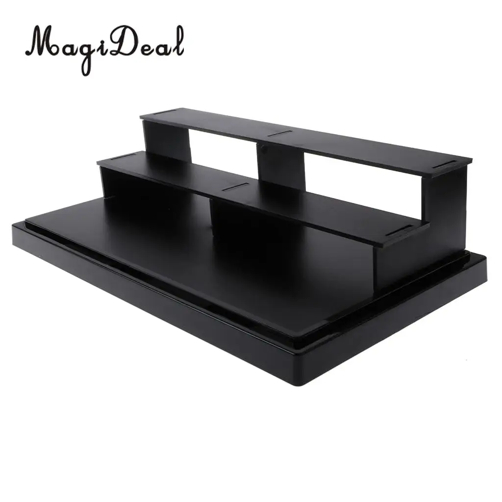 Acrylic Model Display Case Dustproof Protection Three-tier Box for Action Figures Product Samples Home Decor