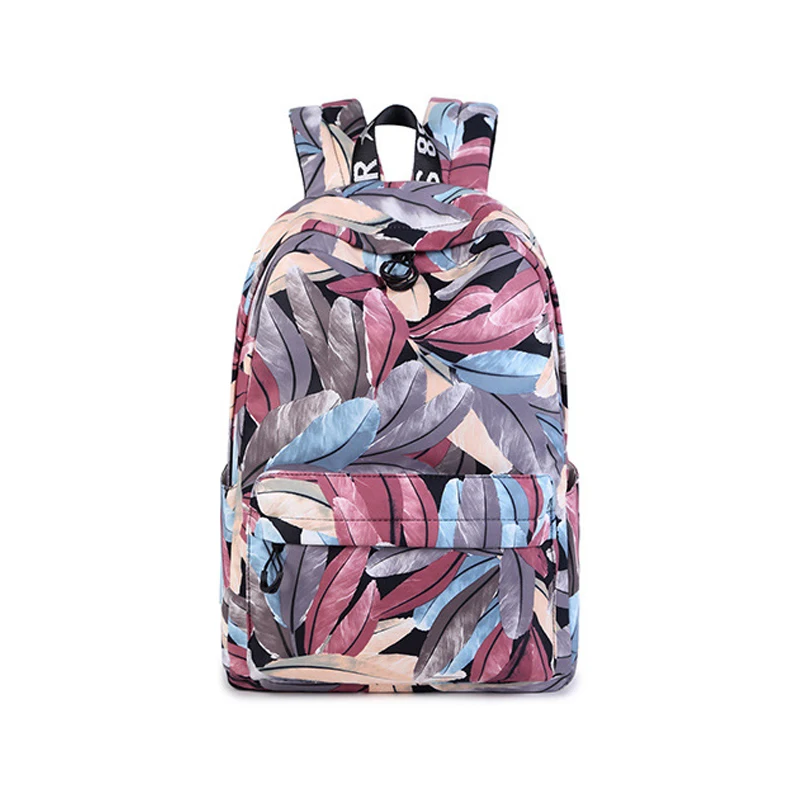 

School Backpacks Travel For Girls Teenagers Canvas Printing Backpack Bag Women Female Bagpack Schoolbag Youth Mochila Feminina