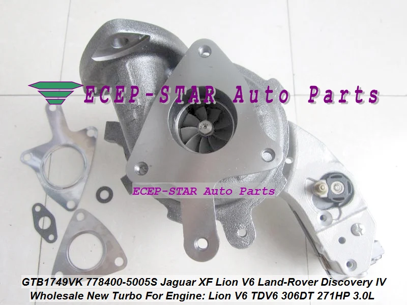 With Actuator GTB1749VK 778400-5005S 778400 LR029915 LR013202 For Jaguar XF 3.0D Lion V6 For Land-Rover Discovery IV TDV6 306DT (4)