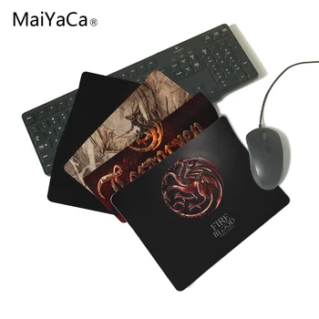 

MaiYaCa Game Of Thrones Wallpaper Targaryen Computer Gaming Mouse Pad Gamer Play Mats Not Lock Edge MousePad