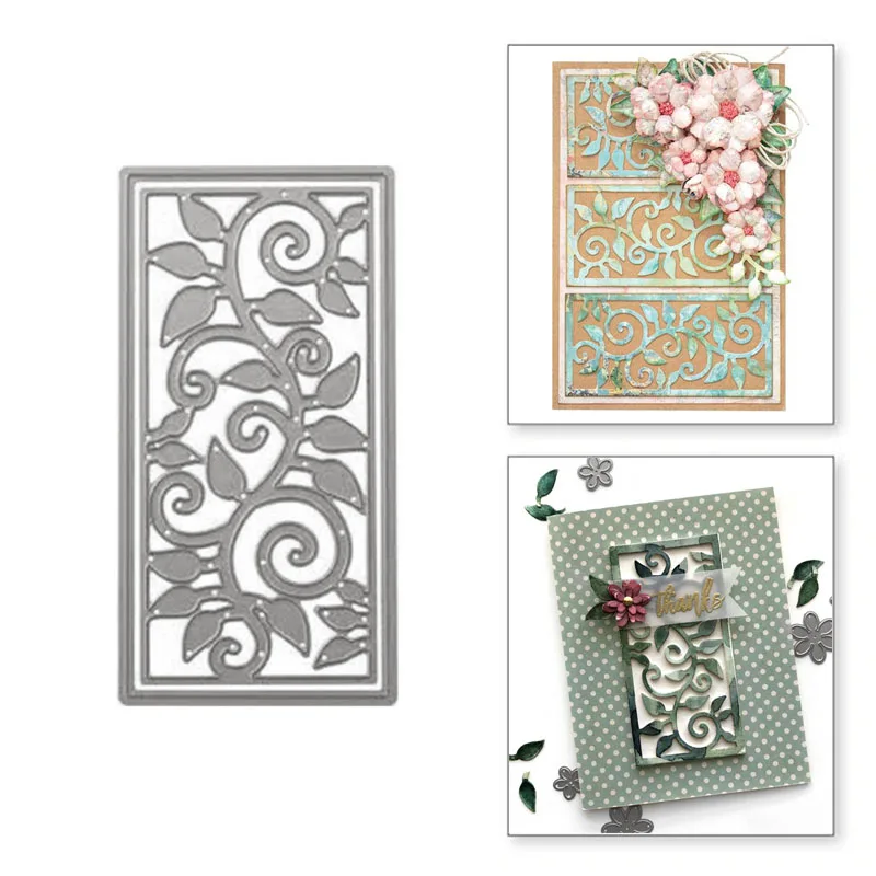 DiyArts Flower Border Metal Cutting Dies for Craft Dies