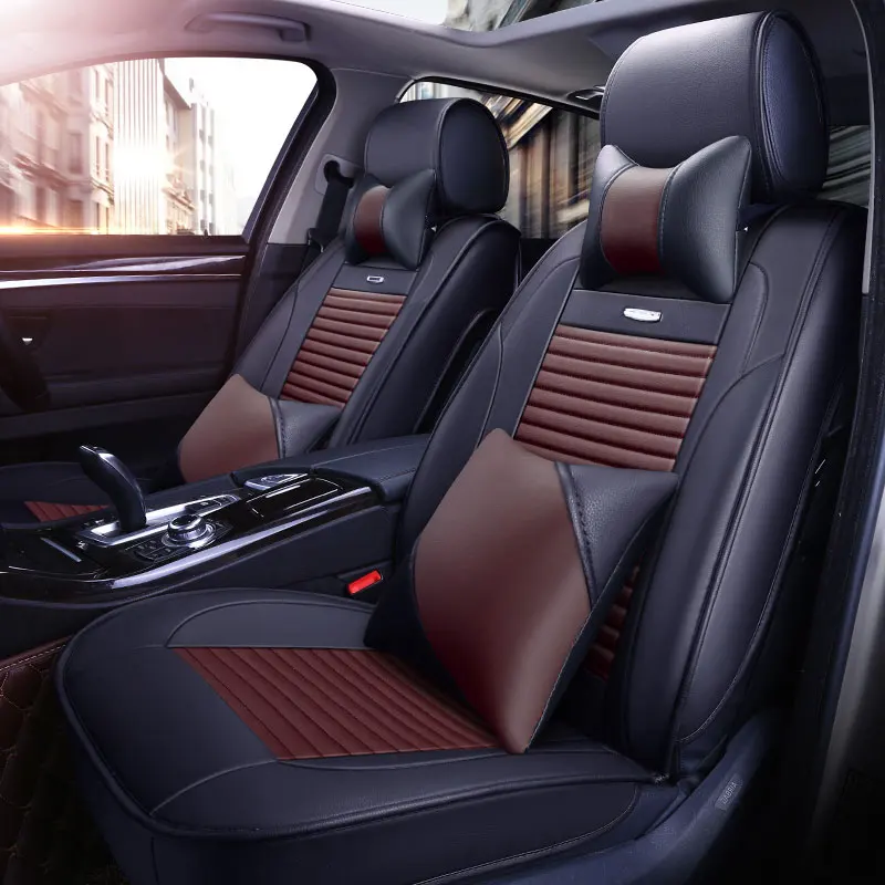 

Universal Car Seat cover for toyota Yalis estima fj cruiser zotye t600 roewe 550 2014 2013 2012 seat cushion covers accessories