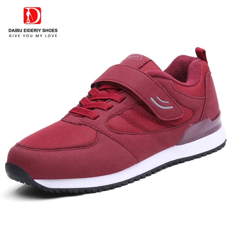 

DAIBU Old people Walking Cotton shoes Non-slip light Soft sole Sport shoes Warm and Comfortable Winter shoes woman Sneakers