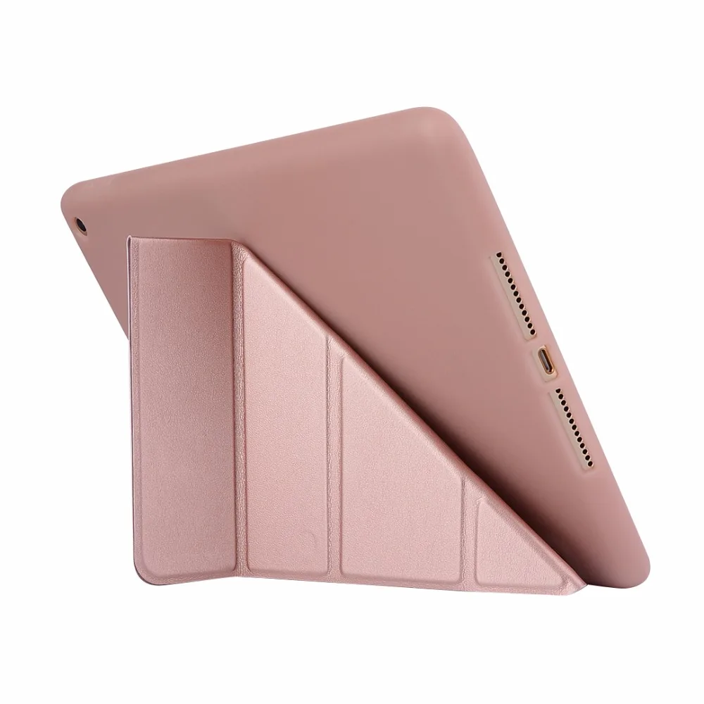 Для iPad 2017 9 7 &quotРоскошные ультра тонкий чехол трансформер Флип кожаный для