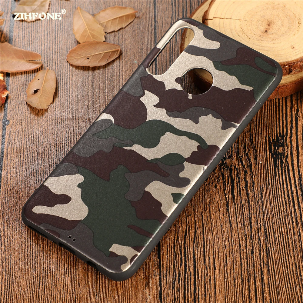 

Fundas Army Camo Camouflage Case sFor Huawei P30 Lite Case Soft TPU Silicone Phone Case Back Cover On Coque Huawei Nova 4E Case