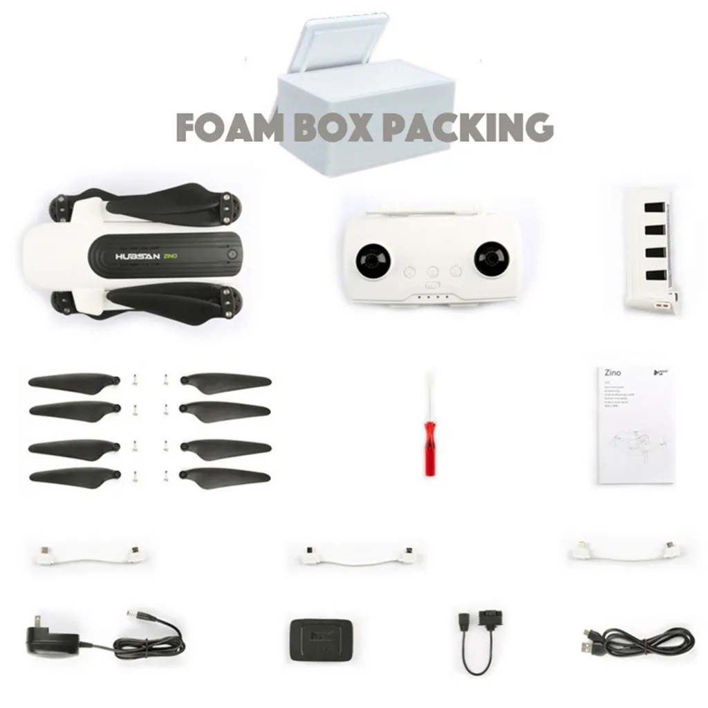 RC Airplanes Hubsan Zino H117S Quadcopter Drone 4K Camera GPS WIFI FPV Waypoint 3 Axis Gimbal T605