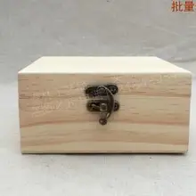 Держатель для хранения художественный Декор Ювелирная деревянная коробка