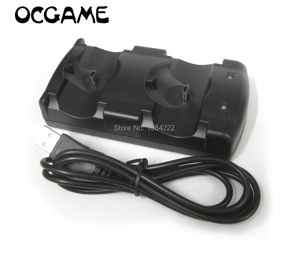 high quality Dock Charger USB Powered Dual Charging for playstation 3 PS3 Controller and Move