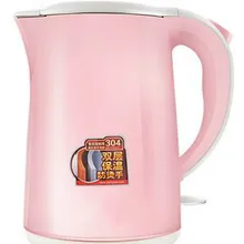 Полностью стальной бесшовный бытовой электрический чайник 304 из нержавеющей стали