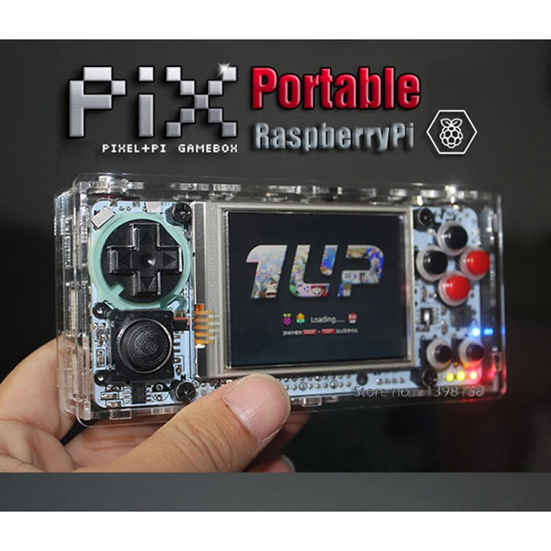 Gameberry Retropie Lakka Metal Raspberry Pi 2,8 дюймов пикс-портативная игровая консоль Ретро игровой модуль 4000ма батарея