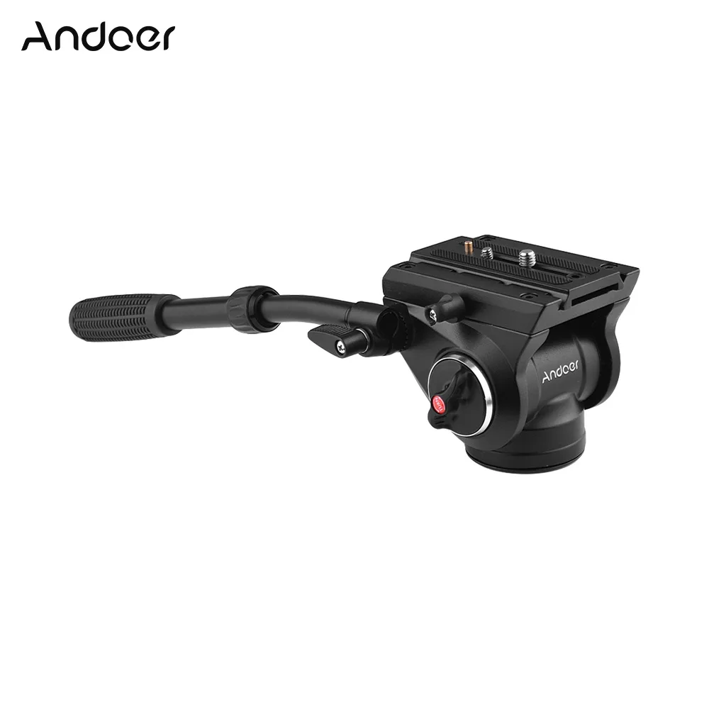 Andoer 360 Panoramic Shooting Tripod Head Aluminum Alloy 1/4" & 3/8