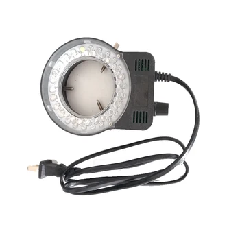 

EU/US/AU adapter Adjustable 52pcs LED Ring Light illuminator Lamp For Industry Stereo Microscope Digital Camera Magnifier