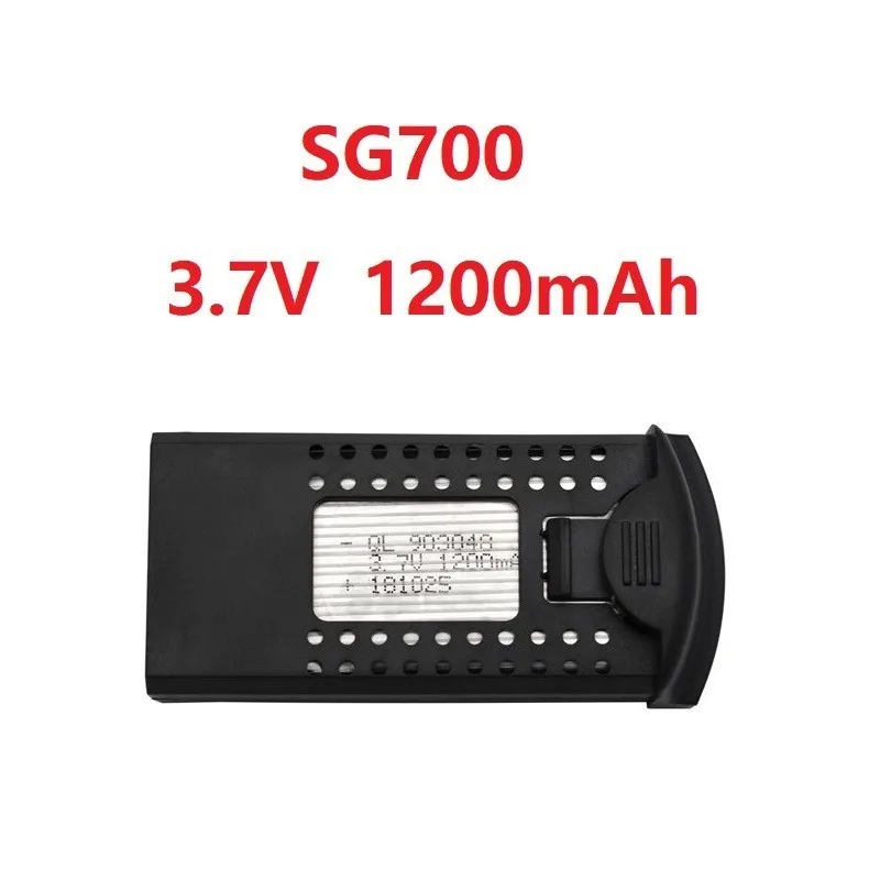 Обновленная батарея для DM107S SG700 S169 3,7 V 1200mAh Li-po батарея RC Квадрокоптер запасные части 3,7 v Дрон с перезаряжаемым аккумулятором - Цвет: 1pcs