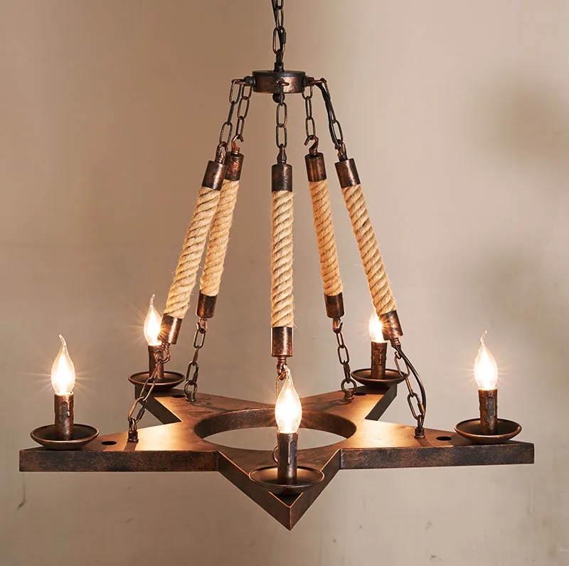 

Loft Industrial Wind Gear Net Cafe Hanging Light Individual Restaurant Cafe Bar Clothing Shop Retro Iron Art Lamp