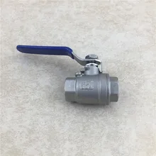 304 Stainless Steel Female Thread BALL VALVE 1/2 BSP Keg Beer Brewing Homebrew 1pc dn32 female 3 piece full ports 304 stainless steel ball valve