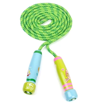 

Jaxtoy children jump rope children adjustable jump rope fitness exercise jump rope exercise rope green
