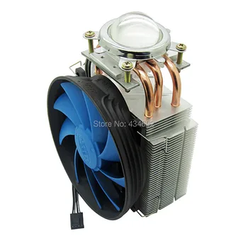 

DIY High Power 100W LED Heatsink Fan + 44.5mm LED LENS Reflector Holder Kit For Refletor De Led 50W 80W 100W LED Light
