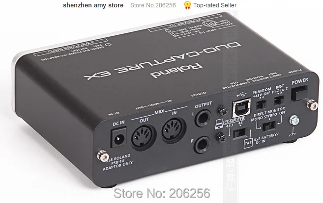 New Hot Promotions Roland Duo Capture Ex Ua 22 Usb Sound Card Audio Interface Professional For Recording Card Disk Card Modulecard Smart Aliexpress