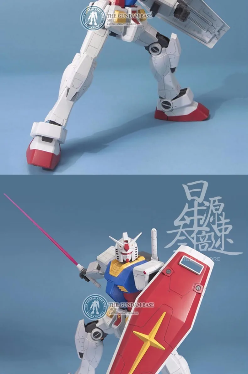 Аниме мобильный костюм DABAN PG 1/48 RX-78-2 экшн-фигурка Gundam Горячая Детская игрушка 37 см сборка робот-пистолет и Щит Модель brinquedos