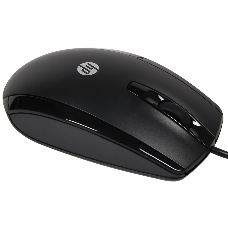 

HP X500 Optical Wired USB Mouse Black Professional Pro Mouse Computer Mice for Windows XP Vista 7 8 10 PC Laptop