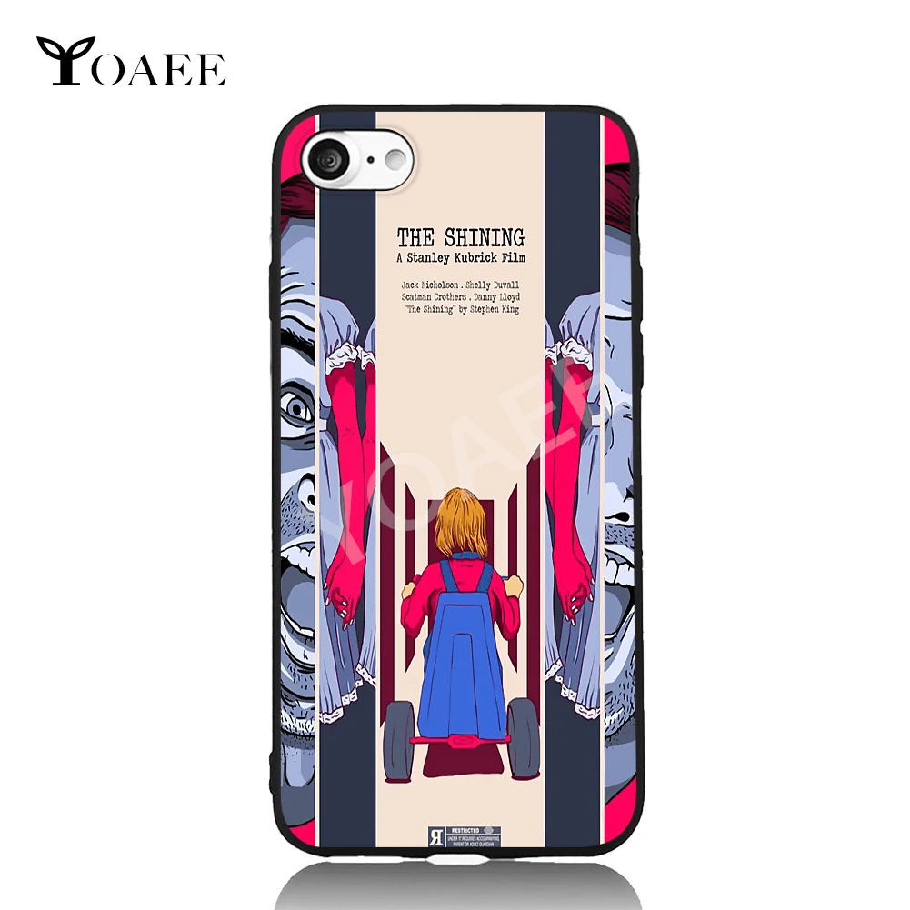 The Shining Horror Movie Fun Art For iPhone 6 6s 7 Plus Case TPU Phone