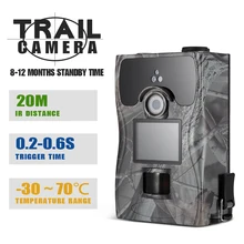16MP 1080P Trail Cameras Wildlife Scouting Hunting Game Camera Night Vision Wildlife Camera Lens 0.2s Super Fast Trigger Speed