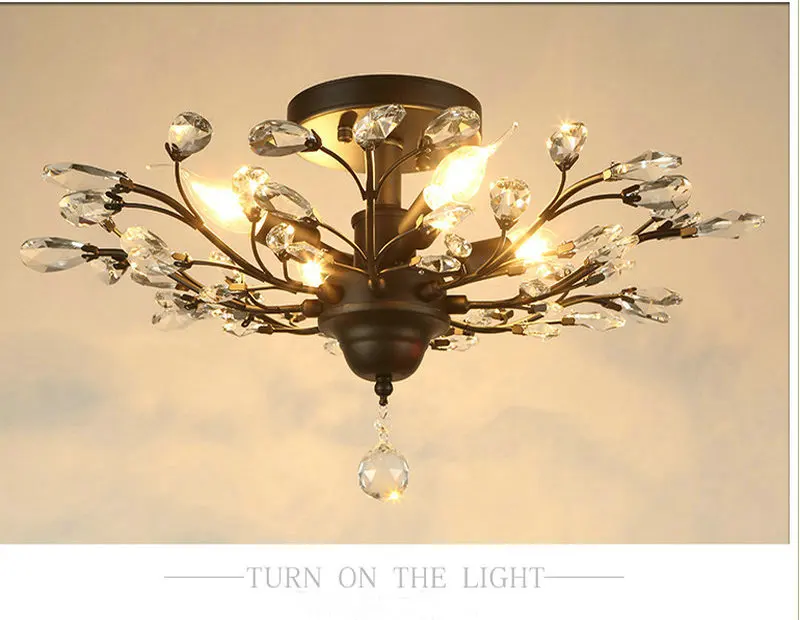 4 5 6 Lights Ceilling Light 7 8 9 Lights Chandelier Lighting Modern Home Decor Led Crystal Lamp Lustre Cristal E14 Crystal Lamps7