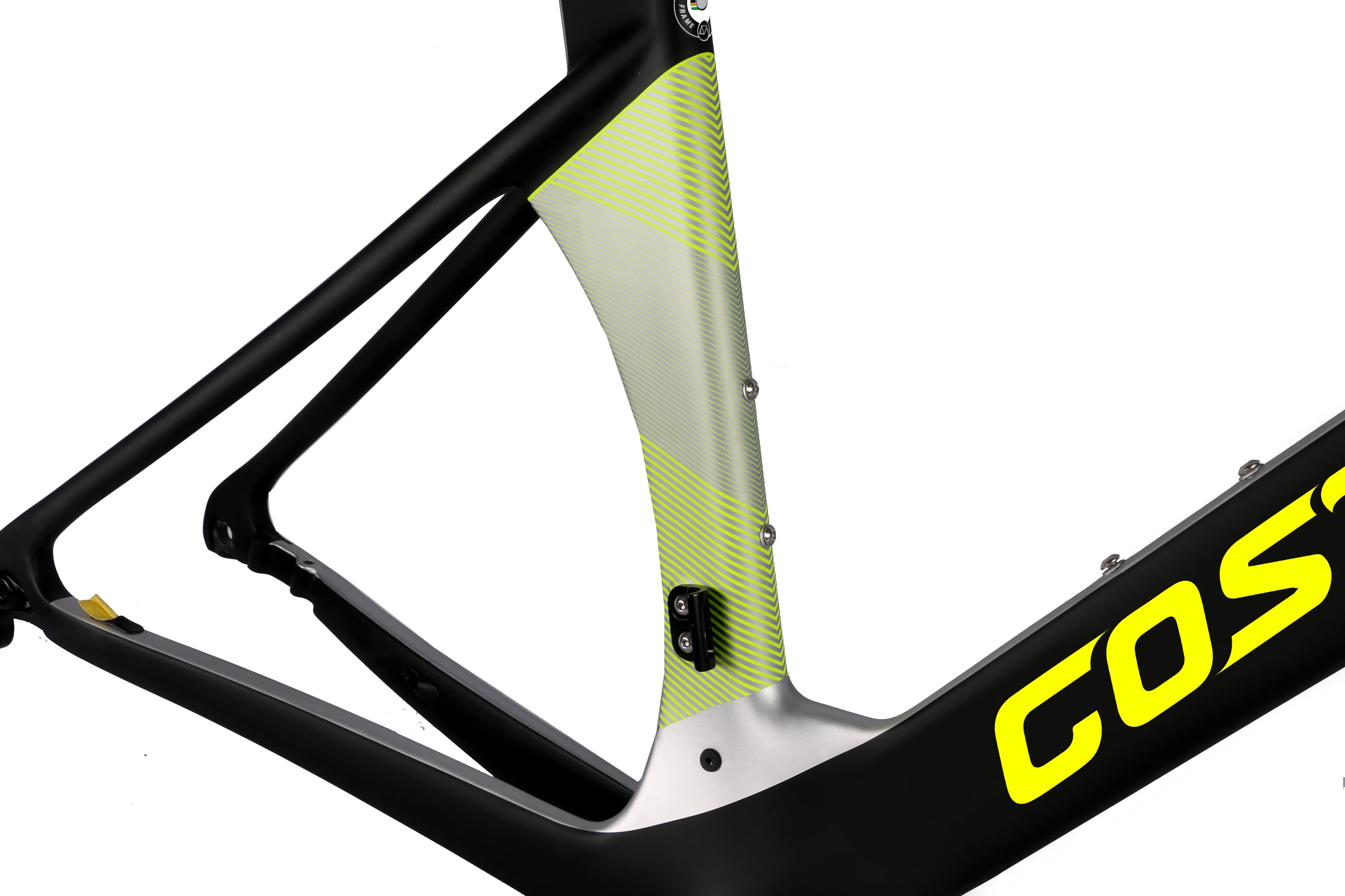 Best 2019 Costelo Aeromachine monocoques one piece model DISC Road Bike Frame carbon bicycle frame fork stem seatpost thru axle 4
