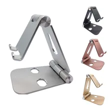 Алюминиевая металлическая подставка для планшета, держатели для мобильных телефонов, складной регулируемый держатель, кронштейн для iPhone X 8 7 samsung для Apple iPad