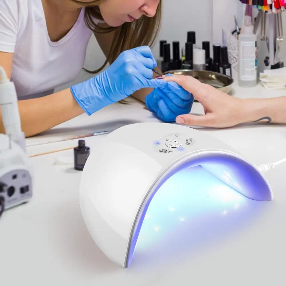 

Sun 36W UV LED Nail Lamp Quick Dryer Light Nail Art Manicure Tools Lampara Led Manicura USB Connector