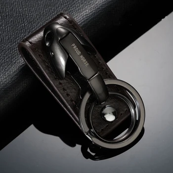 

snake head keychain key ring genuine leather car key chain key holder creative sleutelhanger chaveiro llaveros hombre