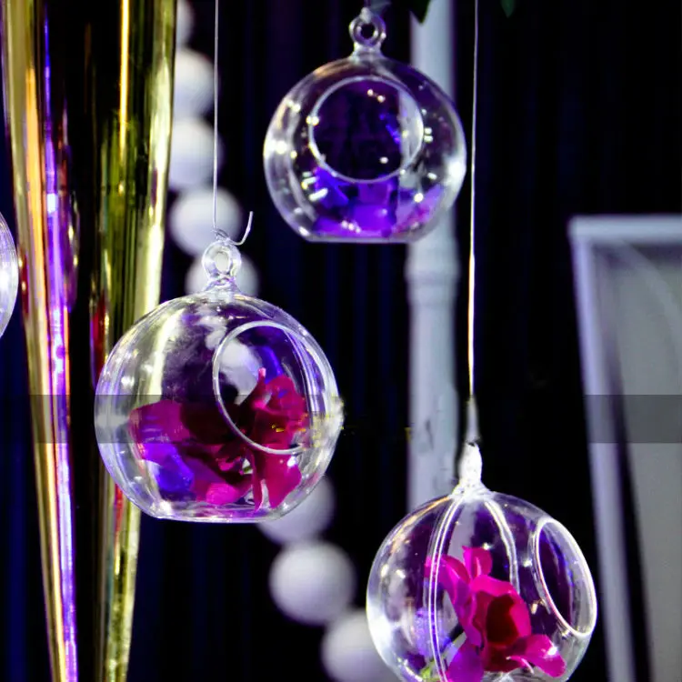 

Wedding Bubble Hanging Decoration candle holder Acrylic Crystal Wedding Decoration