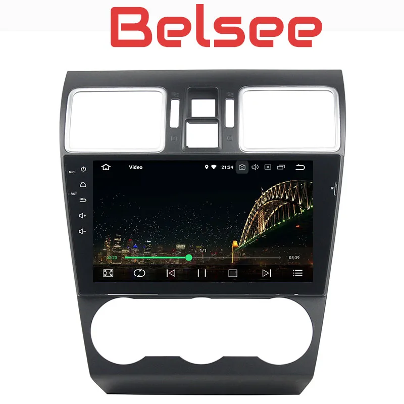 Excellent Belsee Car Multimedia Radio Player Android 9.0 Head Unit Stereo 8 Core PX5 for Subaru WRX XV Forester 2013 2014 2015 2016 2017 4