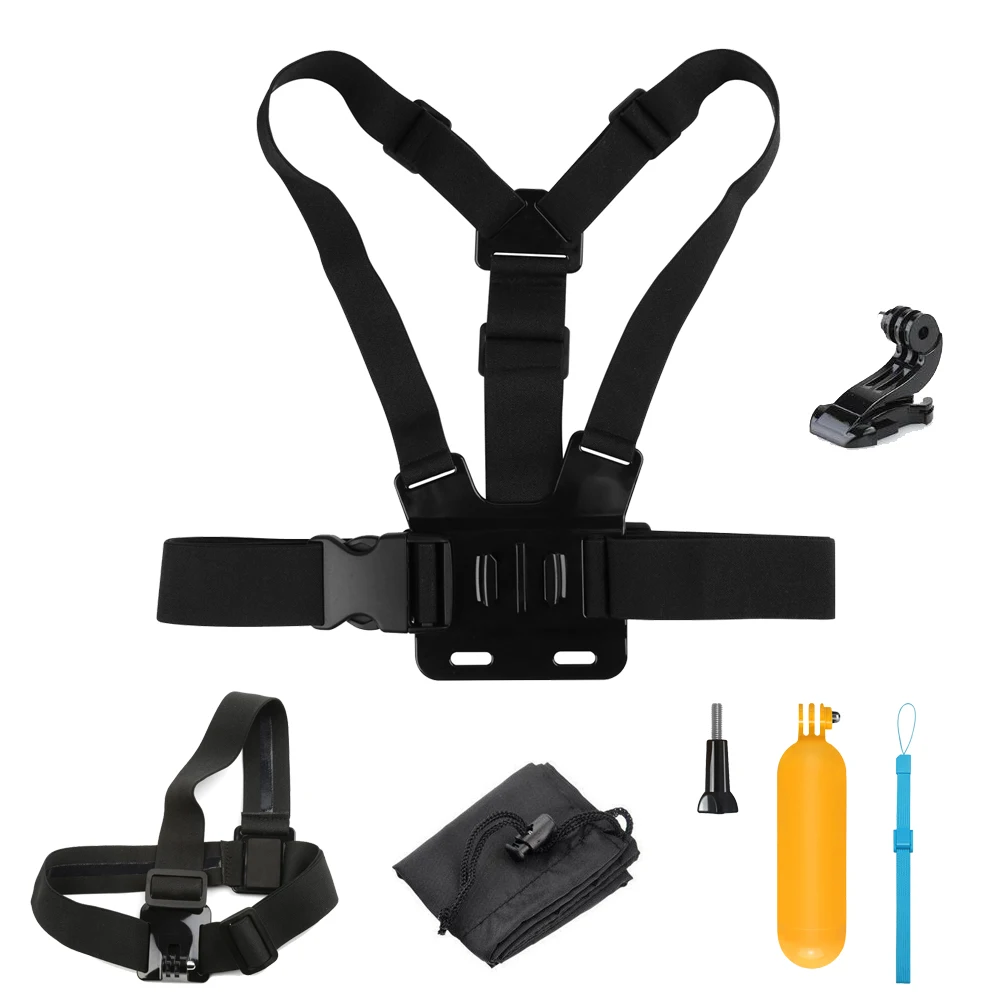 Gopro 11 accessories. набор аксессуаров 50 в 1 для экшн-камеры gopro, sjcam, xiaomi, eken. универсальный экшн. универсальный экшн. штатив для камеры sjcam sj4000.