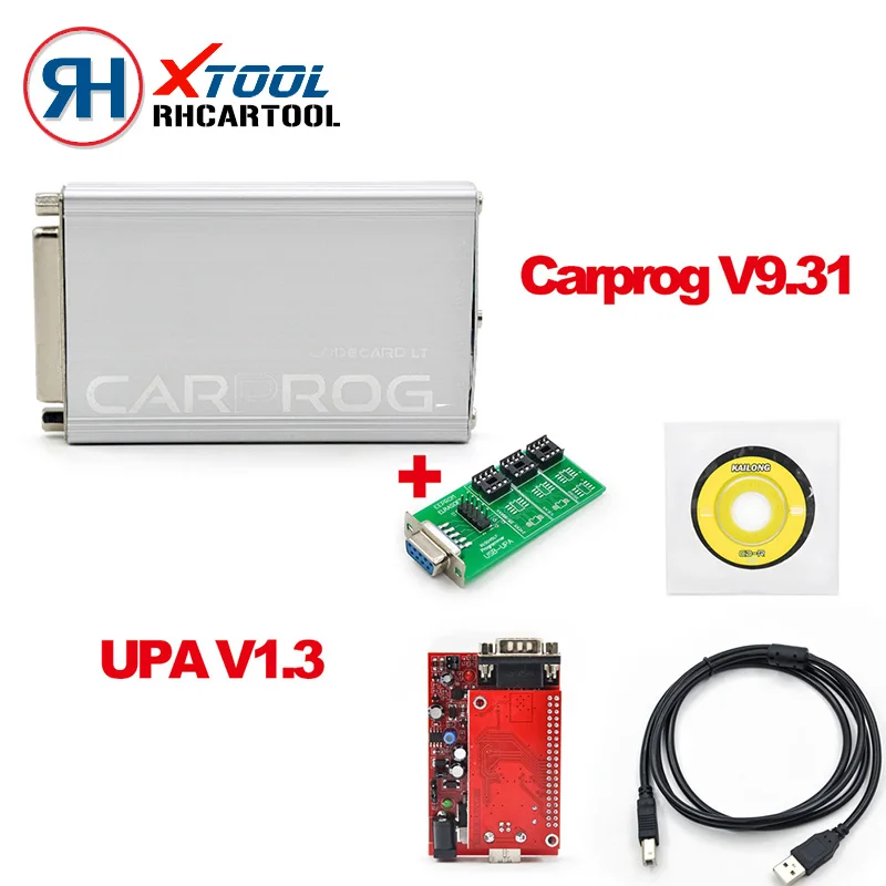 Prix pour DHL Livraison Gratuite VOITURE PROG PLEIN V9.31 Professionnel carprog de réparation outil + UPA USB programmeur V1.3 dans un seul paquet ECU programmation Prix pour DHL Livraison Gratuite VOITURE PROG PLEIN V9.31 Professionnel carprog de réparation outil + UPA USB programmeur V1.3 dans un seul paquet ECU programmation