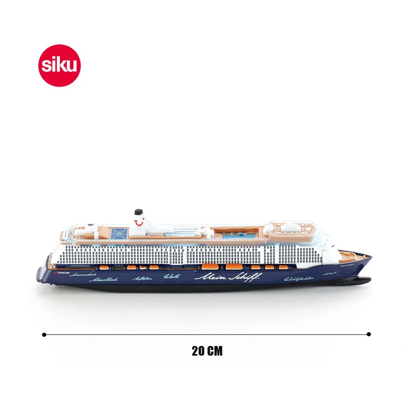 /Siku 1724 игрушки/литья под давлением Металл Модель/1:1400 весы/Mein Schiff 3 роскошных гражданский корабль/Коллекция/подарок для малыша