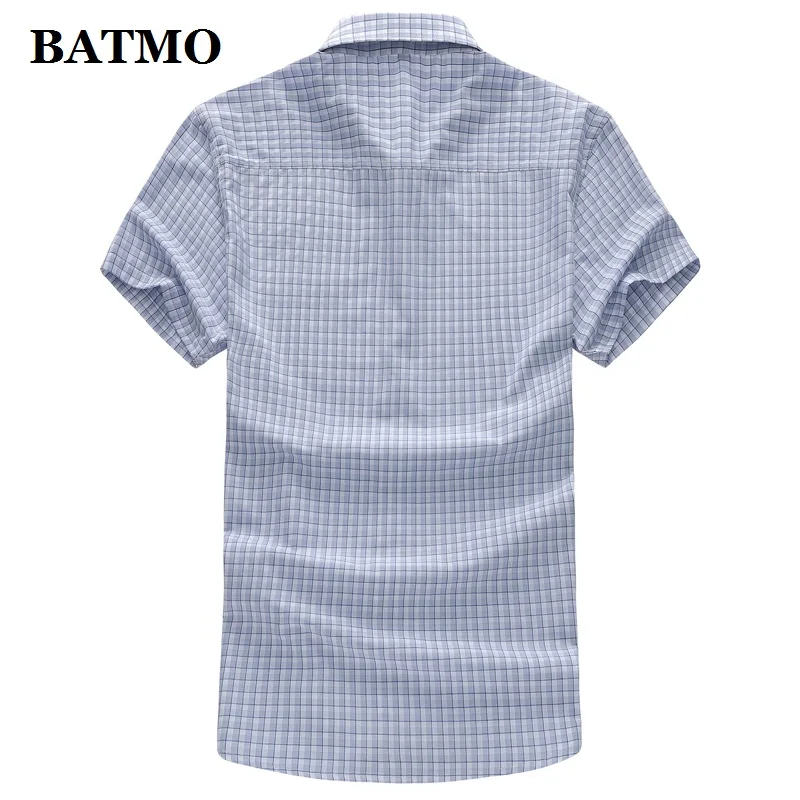 BATMO 2019 Новое поступление летние высококачественные клетчатые Умные повседневные